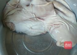 鲜笋煲肚条的做法图解2