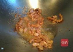 红辣椒杏鲍菇炒肉的做法图解3