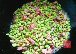 毛豆烧肉的做法图解8