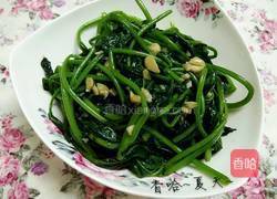 蒜蓉红薯叶的做法图解7