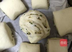 黑芝麻葱花花卷的做法图解4