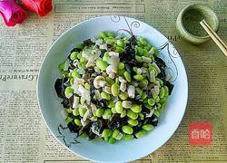 毛豆炒蟹味菇的做法图解6