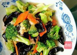 虾仁炒西蓝花的做法图解4