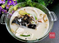 鱼头豆腐汤的做法图解7