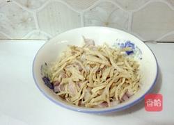 洋葱拌鸡丝的做法图解3