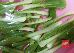 胡萝卜青菜鸡蛋炒粉的做法图解3