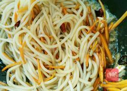 胡萝卜青菜鸡蛋炒粉的做法图解9