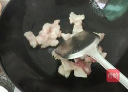 花菜煸肉的做法图解4