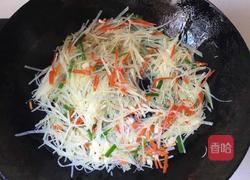 酸辣土豆丝的做法图解6