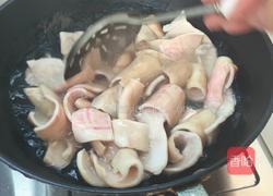 红烧猪皮炖蘑菇的做法图解1