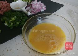 火腿馍丁鸡蛋饼（二人份）的做法图解5