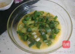 火腿馍丁鸡蛋饼（二人份）的做法图解6