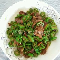 秋葵烧肉的做法 菜谱 香哈网 秋葵烧肉的做法 菜谱 香哈网