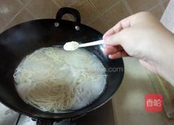青菜肉丝鸡蛋面的做法图解9