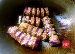 茄子酿肉的做法图解12