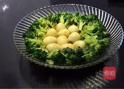 西兰花鹌鹑蛋的做法图解10