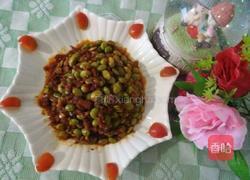 酱香肉粒青豆的做法图解8