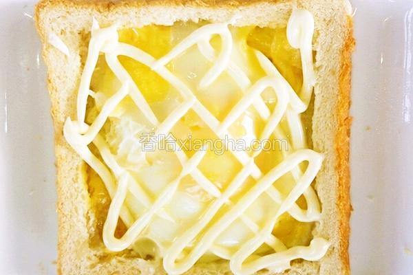 快手早餐吐司蛋 微波炉 的做法 菜谱 香哈网