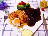 家庭版简易牛排套餐