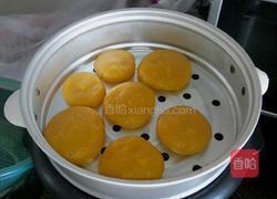 烫糯米粉南瓜蒸饼的做法图解12