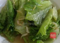虾米炒生菜的做法图解6