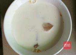 木瓜炖牛奶的做法图解2