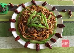 丝瓜炒茶撒的做法图解7