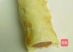鸡蛋饼卷火腿的做法图解9