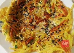 土豆丝鸡蛋饼的做法图解12