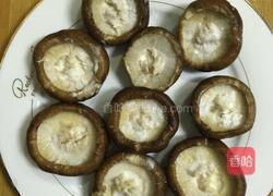 香菇酿鸡肉的做法图解3