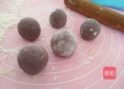 黑米花生馅餐包的做法图解6
