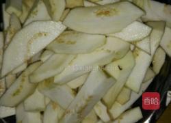 酱焖茄条的做法图解1