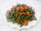 豇豆炒肉片
