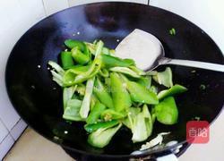 清炒青椒的做法图解3
