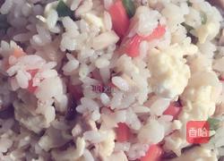 彩色肉丝蛋炒饭的做法图解8