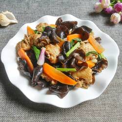 木耳炒鸡肉的做法[图]
