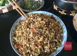 泡菜乱刀肉的做法图解6