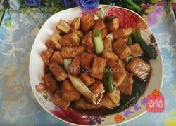葱烧豆腐的做法图解5