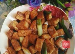 葱烧豆腐的做法图解6
