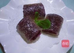 西米紫薯糕的做法图解10