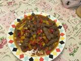 彩椒炒牛肉
