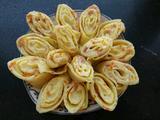 沙拉鸡蛋饼