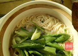 鸡汤蔬菜香菇面的做法图解6
