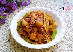 腐竹红烧肉