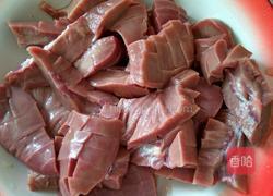 家常瘦肉炒腰花的做法图解2