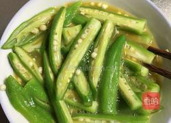 秋葵炒鸡蛋的做法图解6