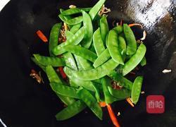 荷兰豆炒肉的做法图解7