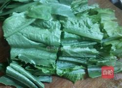 清炒油麦菜的做法图解2