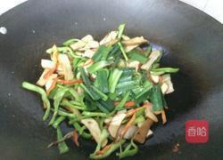大蒜炒豆干的做法图解11