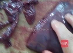 蒜薹炒猪肝的做法图解2